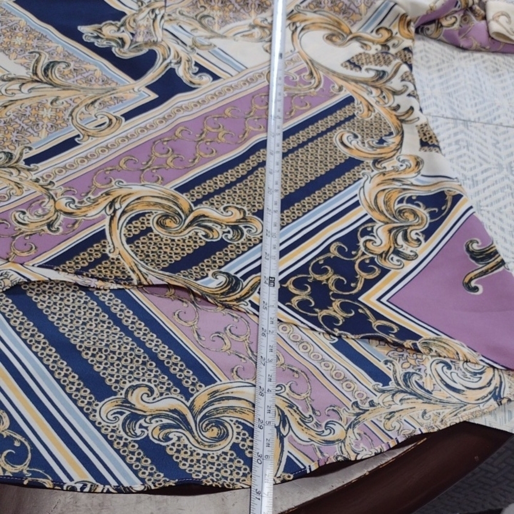 Chico's Vibrant Patterned Blouse - image 7